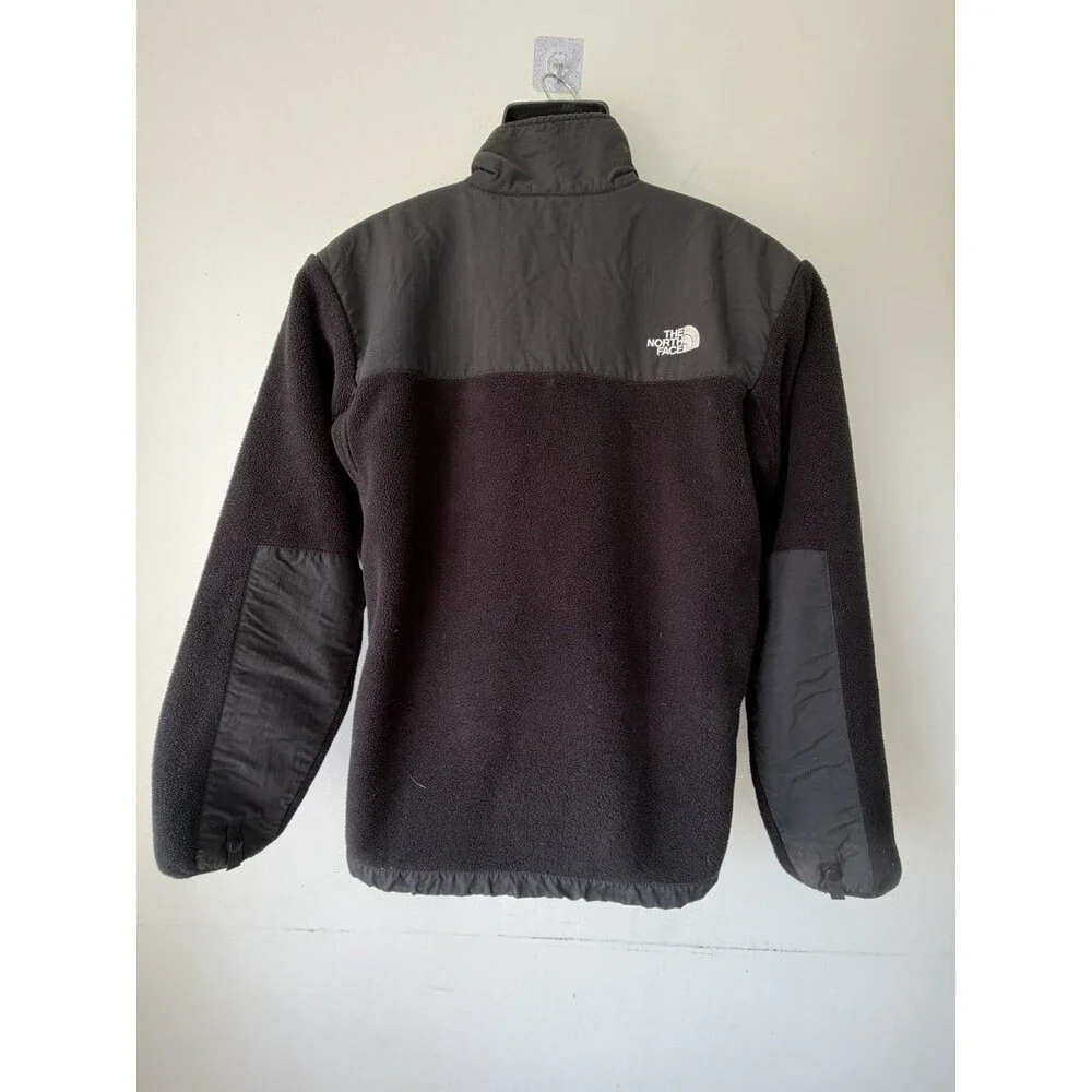 The North Face Jacket Mens Small Black Denali Polartec Fleece Full Zip Outdoor